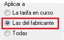 Selecci&oacute;n de Fabricantes