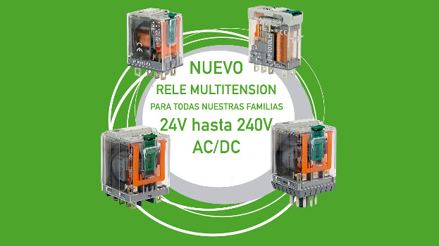 Relés multi-voltaje Relaygo para optimizar el consumo de energía