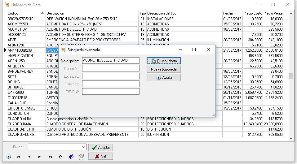 QuickPresup_vers611_busqueda_avanzada_unidades_obra