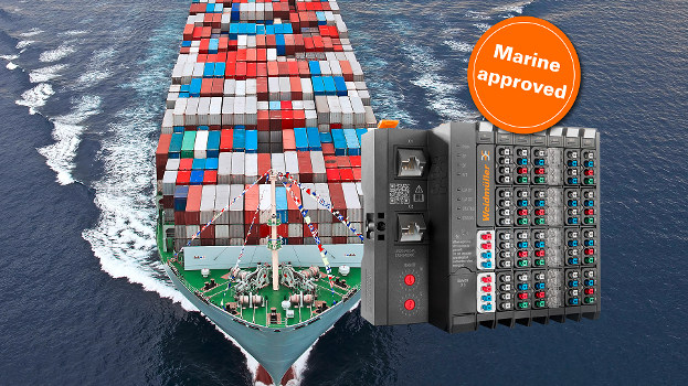 El sistema u-remote de Weidmüller mejora la eficiencia de la automatización de buques