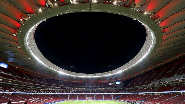 Iluminación de emergencia Atria de Daisalux en Estadio Wanda Metropolitano