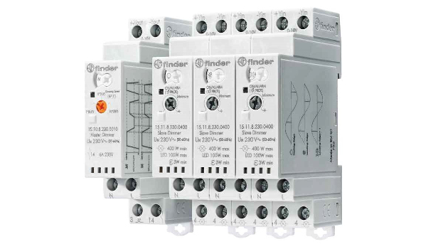 Sistema modular Dimmer Serie 15 de Finder: potente y versátil