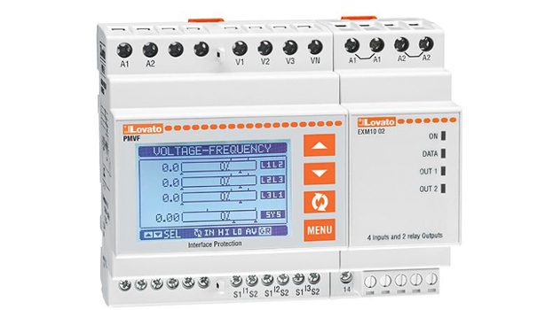 Unidad interfaz de protección de sistema compatible con G59 de Lovato Electric