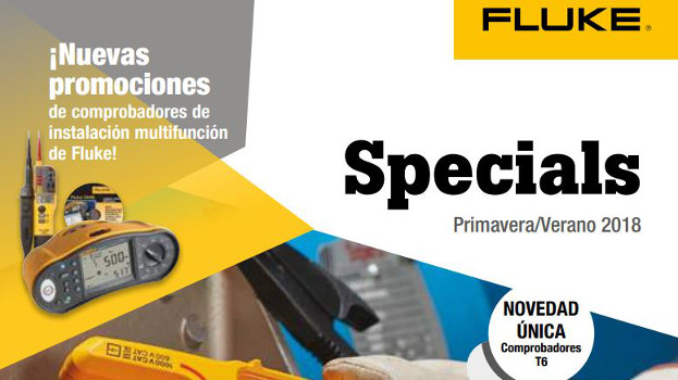 Grandes descuentos en la promoción de primavera 2018 de Fluke