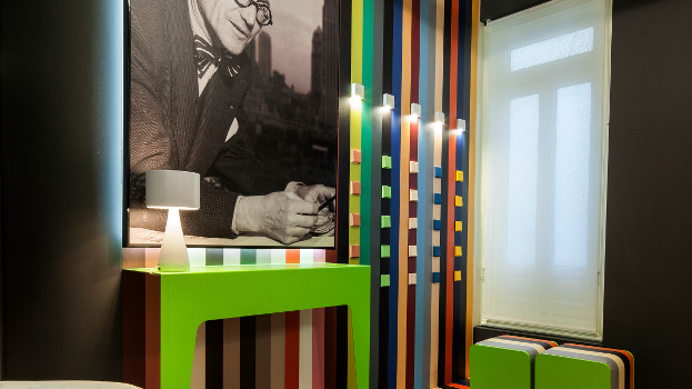 Jung presenta sus mecanismos LS 990 en los colores de Le Corbusier y su domótica KNX en Casa Decor 2018