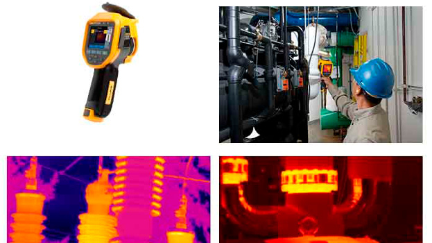 Experiencia más avanzada con imágenes visibles e infrarrojas gracias a la Cámara termográfica Fluke Ti450 PRO