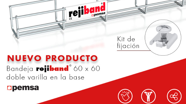 Pemsa presenta Rejiband 60 x 60 Doble Varilla en base que aumenta las opciones de conexión e instalación