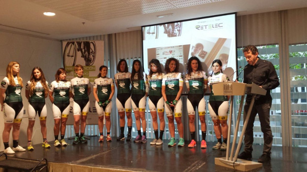 Retelec con el deporte a través del equipo ciclista femenino Athenea Retelec Team