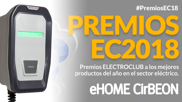 eHOME CirBEON de CIRCUTOR, candidato en los Premios ELECTROCLUB 2018 a los mejores productos