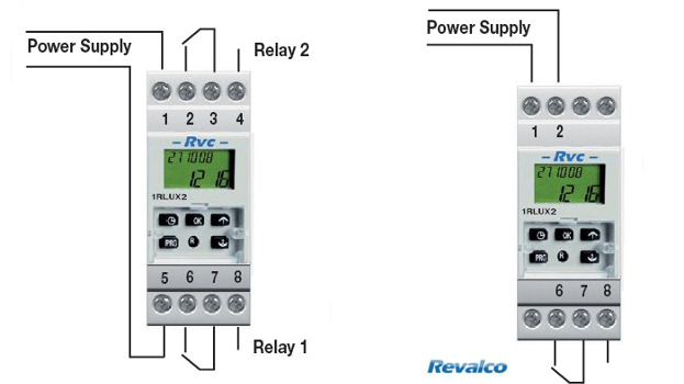 Reloj Astronómico de Revalco con 6 programas ideal para alumbrado