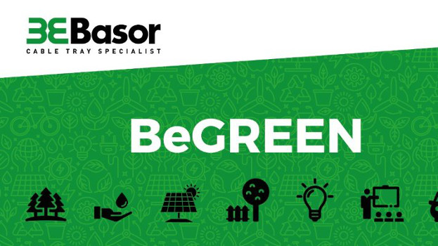 Basor Electric, dentro de su RSC, ha creado la estrategia de marca “Be Green Cable Management Systems”