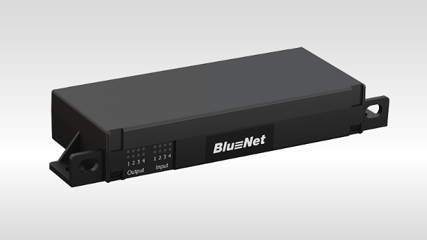 El módulo GPIO de Bachmann constituye la interfaz central entre las PDUs BlueNet y equipos externos
