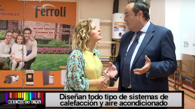 El programa “Hecho en Castilla y León” que muestra productos innovadores visitó la fábrica de Ferroli