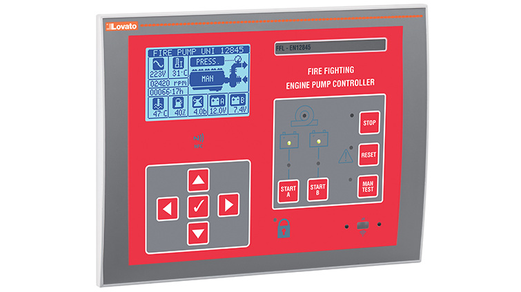 Los nuevos controladores de bomba de fuego eléctrica de Lovato Electric simplifican el mantenimiento
