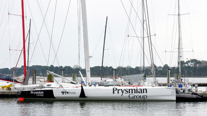 Prysmian Group y Giancarlo Pedote juntos en la regata más exigente del mundo "Vendée Globe 2020"