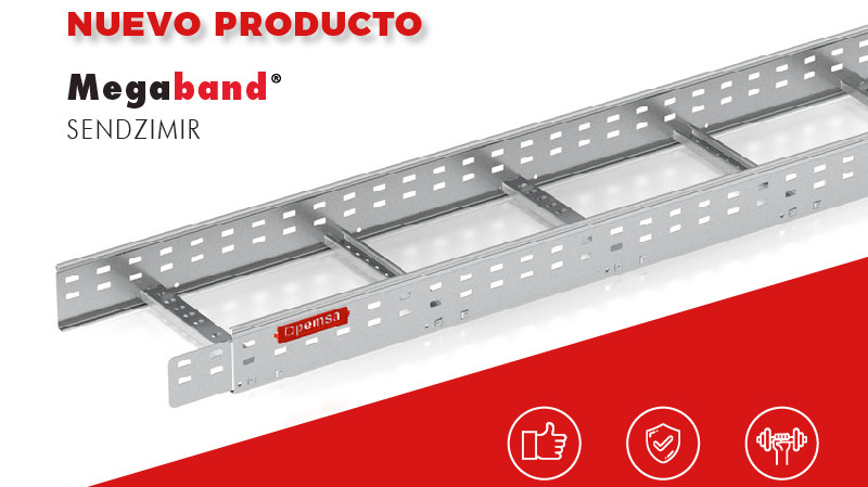 Pemsa lanza al mercado la nueva bandeja de escalera Megaband® Sendzimir