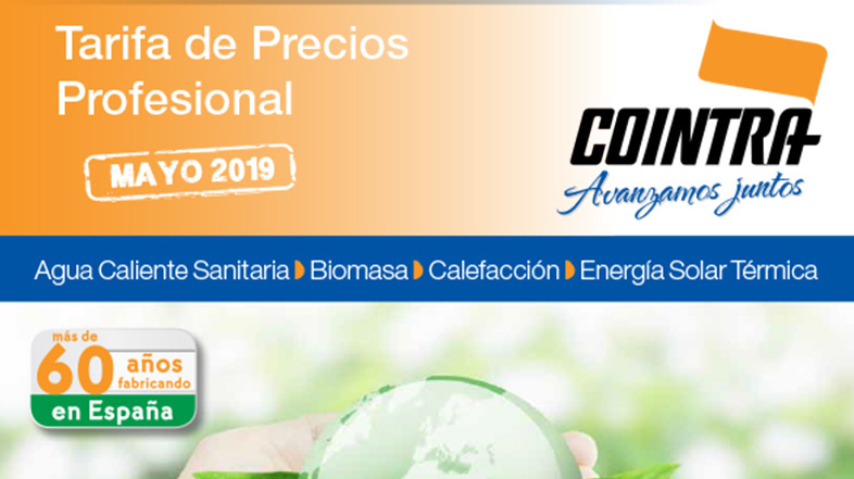 Cointra presenta la nueva gama de Calentadores Estancos Low NOx incluida en su nueva tarifa de 2019