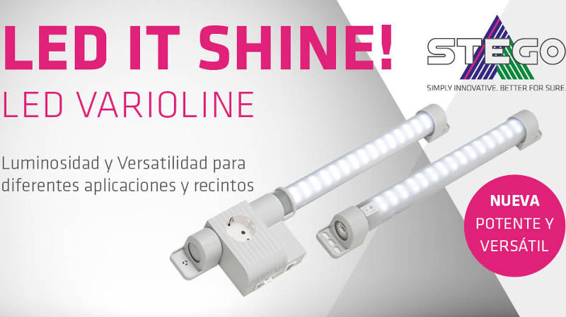 LED IT SHINE! Es la nueva LED Varioline de STEGO