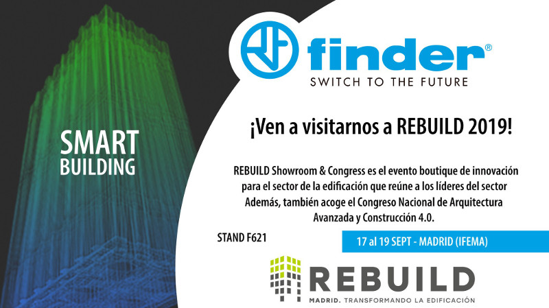 Finder presentará en Redbuild 2019 su sistema de control doméstico Yesly