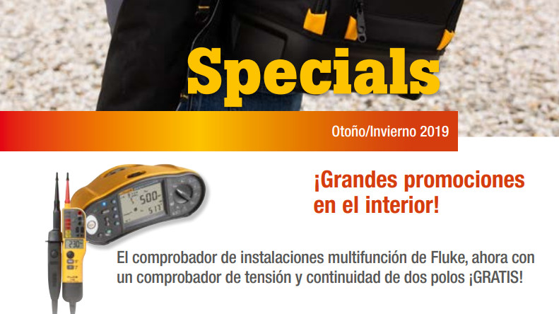 Fluke presenta las nuevas promociones de otoño - invierno en sus productos más populares