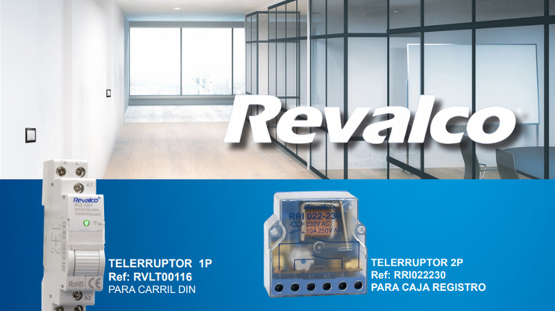 REVALCO aumenta su gama con tres tipos nuevos de Telerruptores