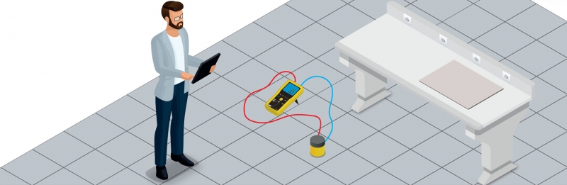 Chauvin-Arnoux ha creado un kit para el control de la electricidad estática