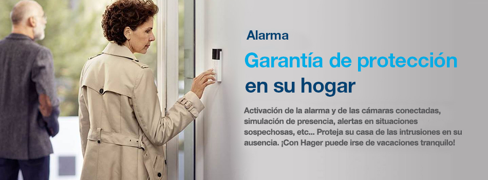 La nueva alarma de Hager para el controlador coviva aporta mayor seguridad