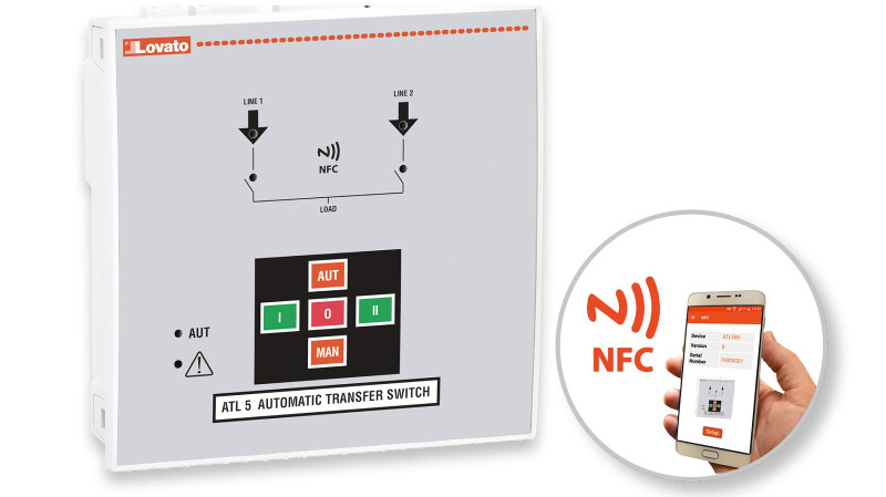 El nuevo conmutador automático de Red ATL 500 de Lovato Electric, listo para el uso