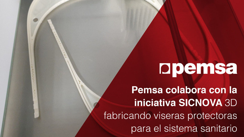 Pemsa se une la iniciativa SICNOVA 3D para apoyar a los sanitarios 