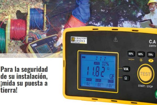 Los nuevos controladores de Chauvin-Arnoux permiten medir con seguridad