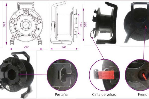Keynet presenta cuatro nuevos modelos de carretes enrolladores