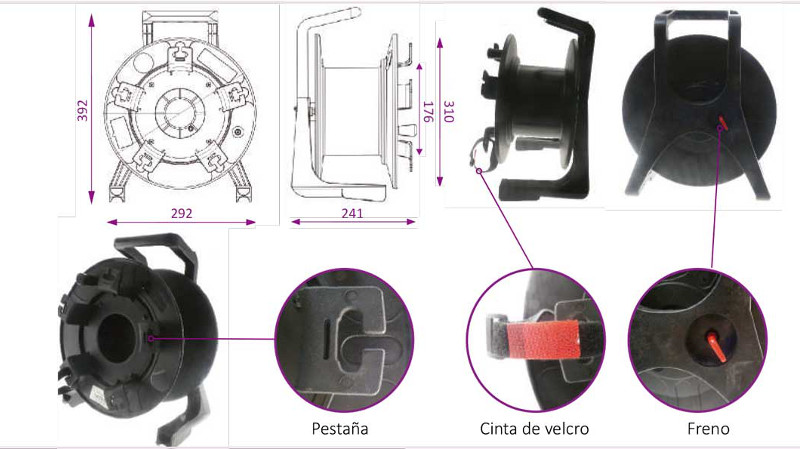 Keynet presenta cuatro nuevos modelos de carretes enrolladores con larga durabilidad