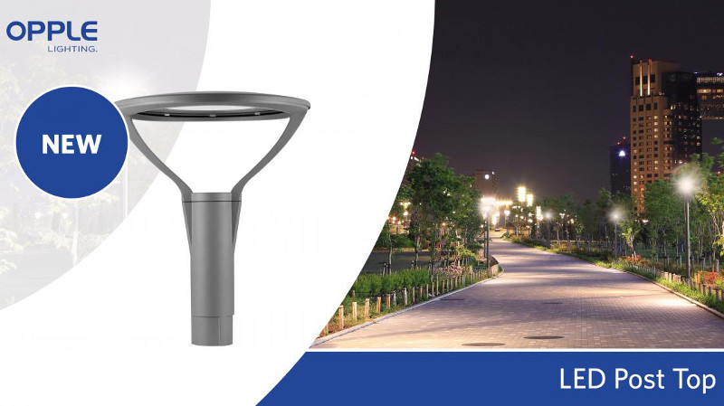 OPPLE Lighting presenta novedades en su gama de iluminacion exterior