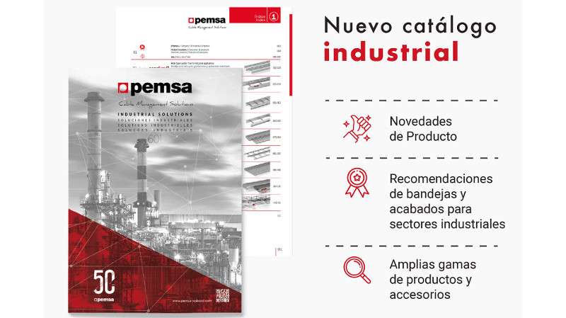 Pemsa lanza su nuevo catálogo de soluciones industriales