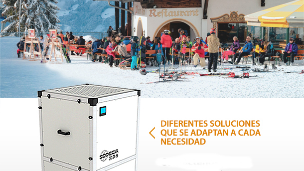 Grandvalira confía en los purificadores de Sodeca para garantizar la calidad del aire interior