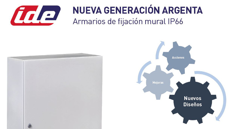 Máxima protección con las mejoras de la serie Argenta de Armarios murales IP66 de IDE Electric