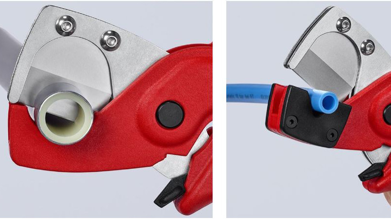 Nuevos Cortatubos knipex para mangueras de plástico y neumáticas