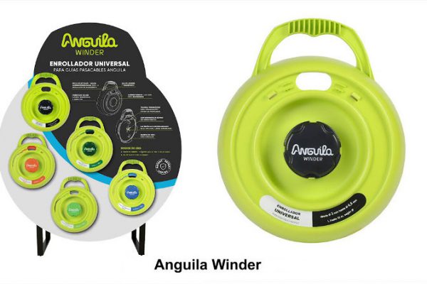 Nuevo Anguila Winder Enrollador universal para guias pasacables anguila