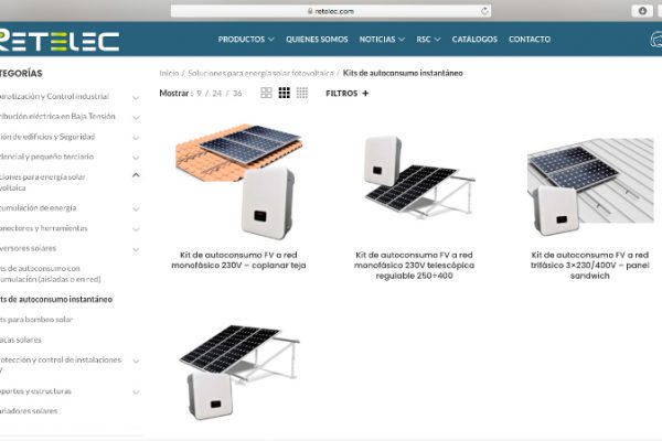 RETELEC SYSTEM estrena web con nuevas funcionalidades