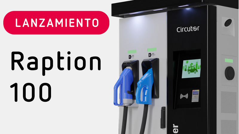 Circutor presenta Raption 100 Potencia versatilidad y elegancia