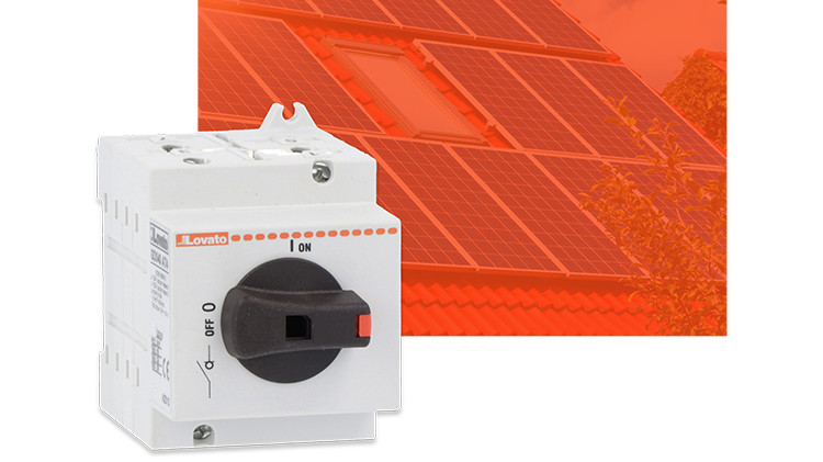 Nuevos interruptores Seccionadores Serie GD de Lovato Electric para aplicaciones fotovoltaicas