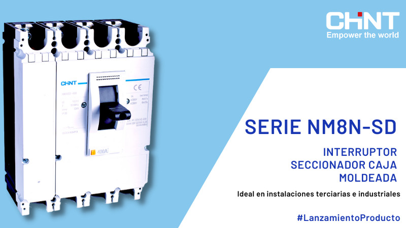 Serie NM8N SD Nuevo interruptor seccionador caja moldeada de CHINT