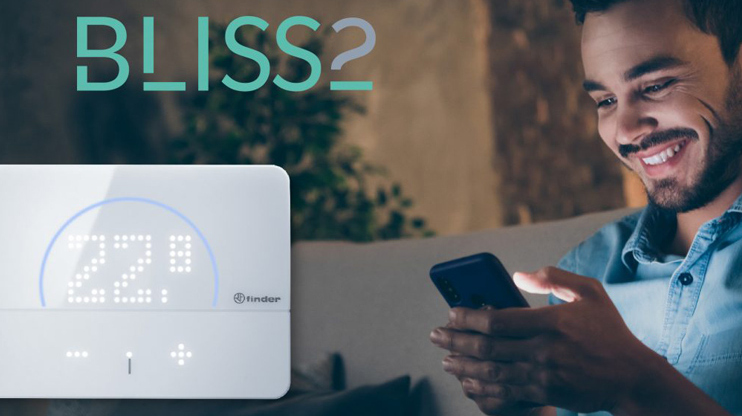 Bliss2: Nuevo termostato inteligente de Finder