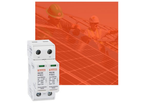Descargadores de sobretension para aplicaciones fotovoltaicas de Lovato