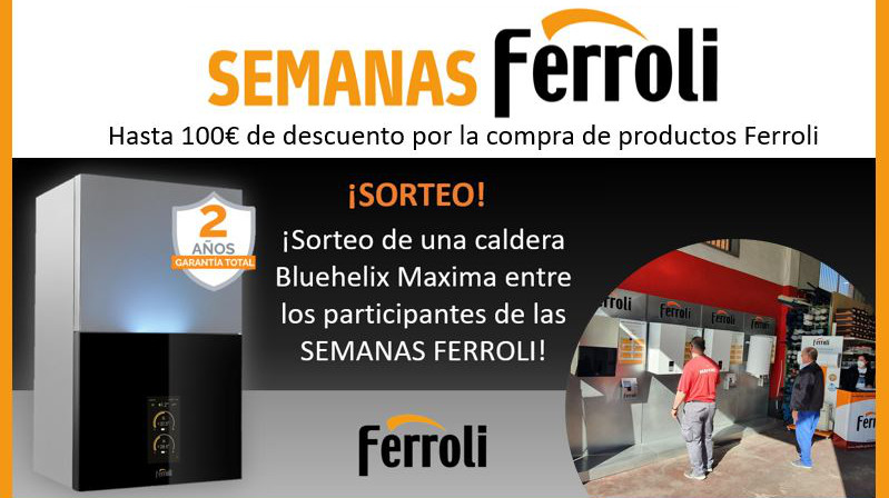 FERROLI organiza exposiciones itinerantes en los principales distribuidores