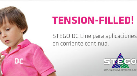 STEGO DC Line: Aplicaciones en corriente continua