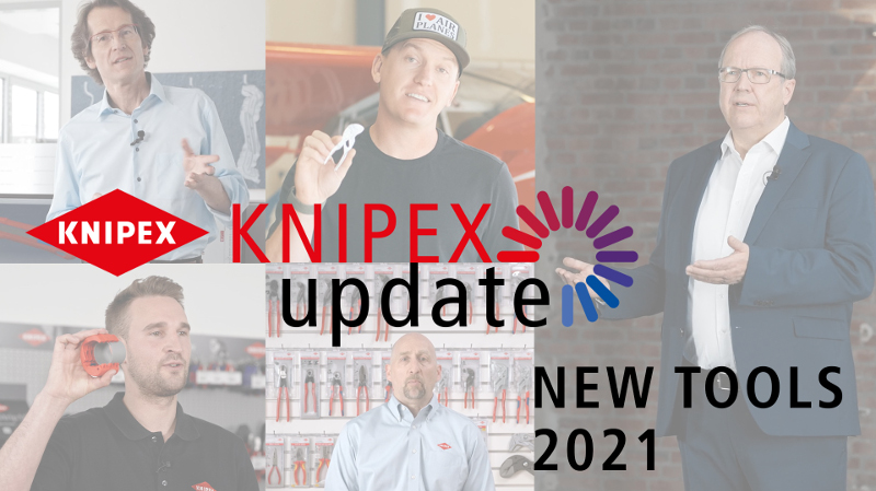 KNIPEXupdate 2021: Las innovaciones en herramientas del año