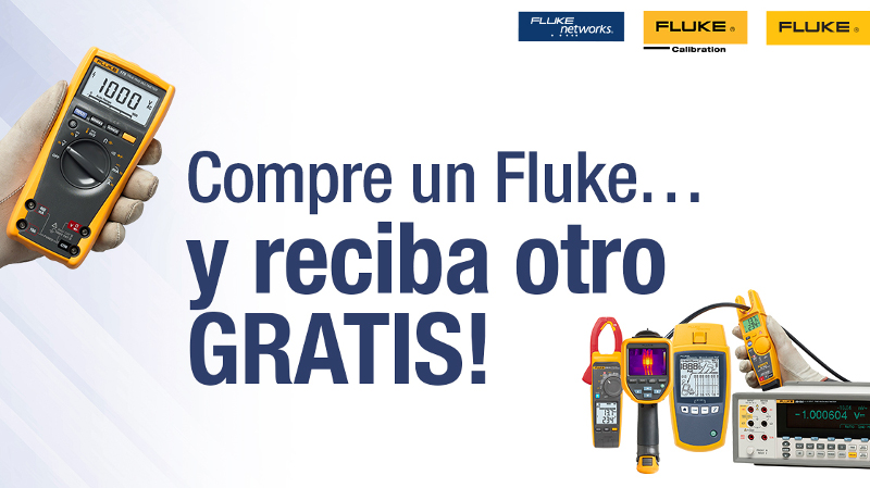 Fluke renueva su promoción Compre un Fluke y reciba otro gratis