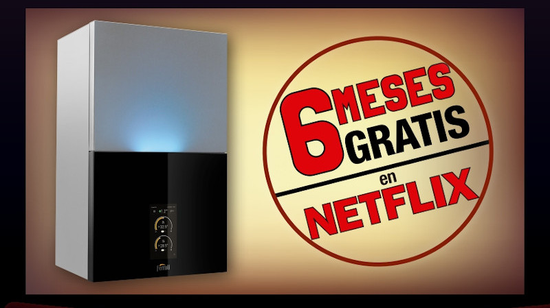 Nueva promoción Ferroli “Una caldera de cine” con 6 meses de Netflix de regalo