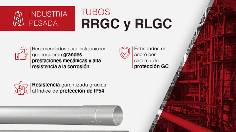 Sistema de tubos RRGC y RLGC de PEMSA con altos requisitos de seguridad